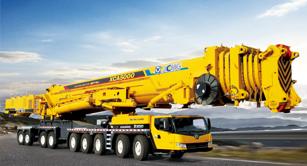 徐工成功研制全球最大噸位、技術含量最高的XCA5000全地面起重機
